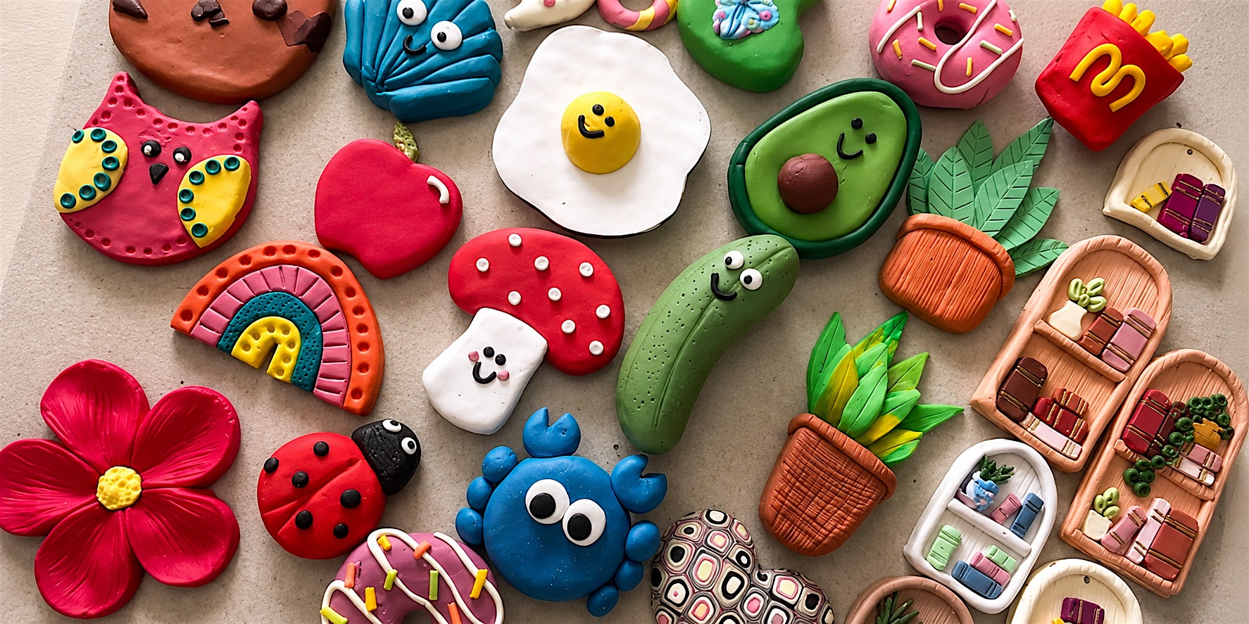 Clay Creations: Fridge Magnets